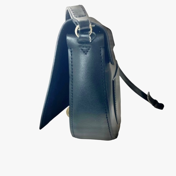 ZAC POSEN - Belay Saddle Crossbody Bag in Black Smooth leather - Picture 5 of 13